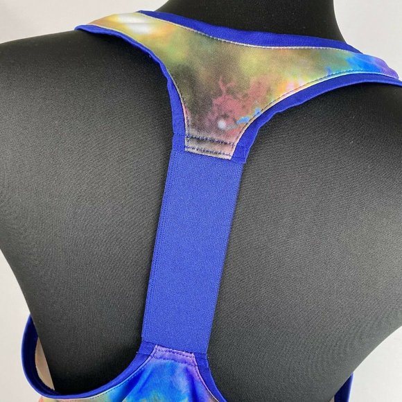 So Brand Juniors M Space Like Tie Dye Abstract Top - Picture 7 of 8